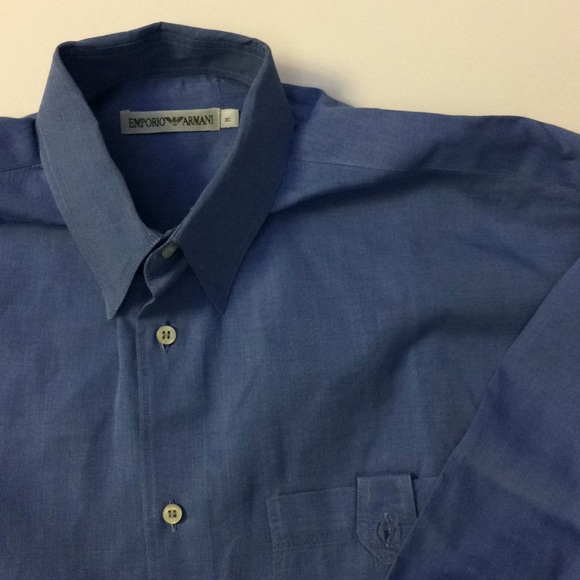 Emporio Armani Medium Dress Shirt - Picture 1 of 6